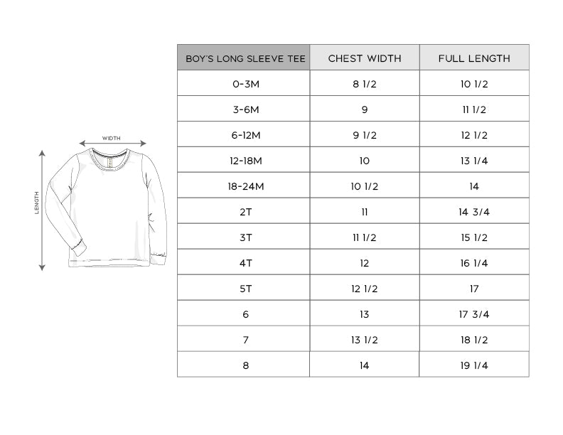 Boy's Long Sleeve Tee