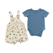 Baby Cotton Overalls Set - babysprouts clothing company