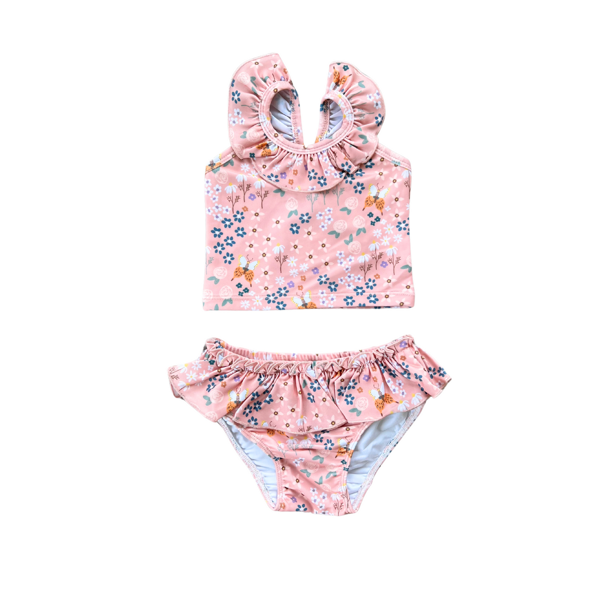 Girl's Two-Piece Tankini Swimsuit