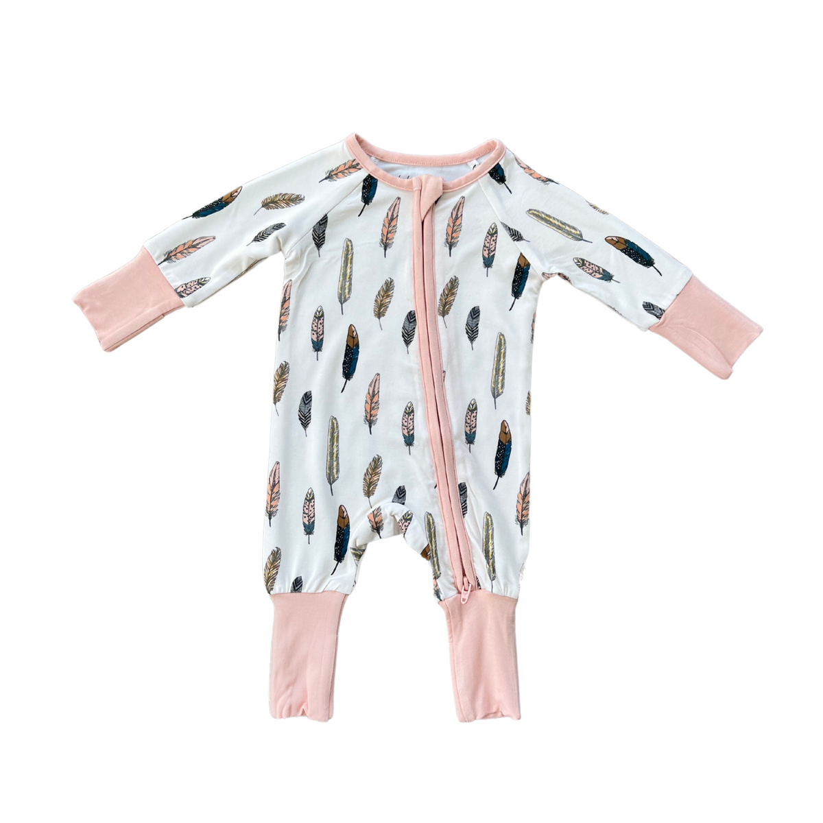 Long Sleeve Zip Romper