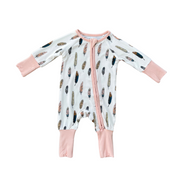 Long Sleeve Zip Romper