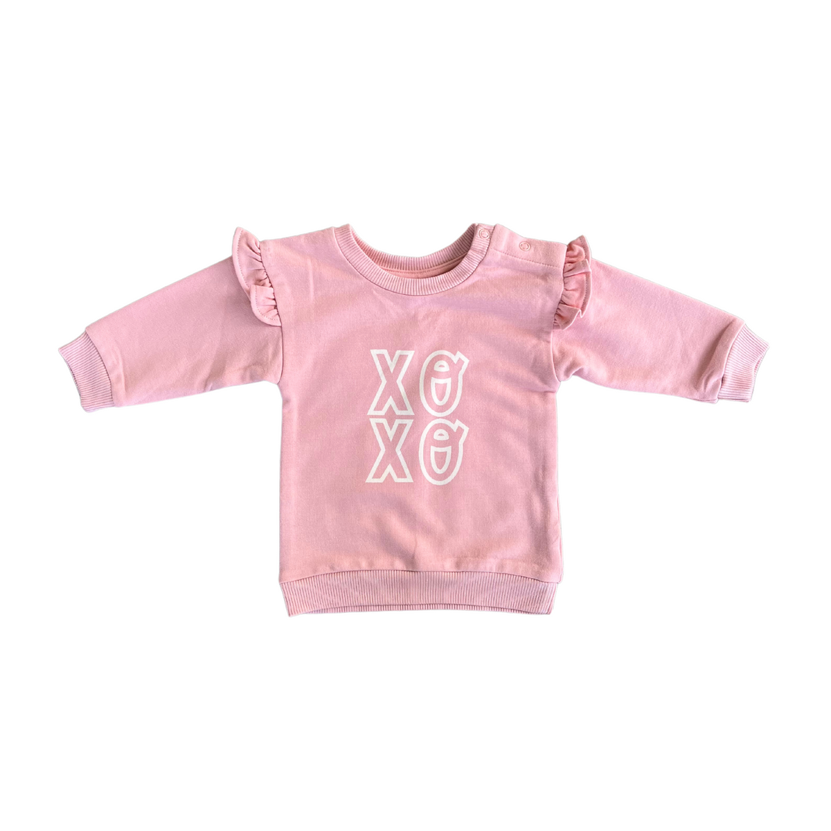 Ruffle Sweatshirt