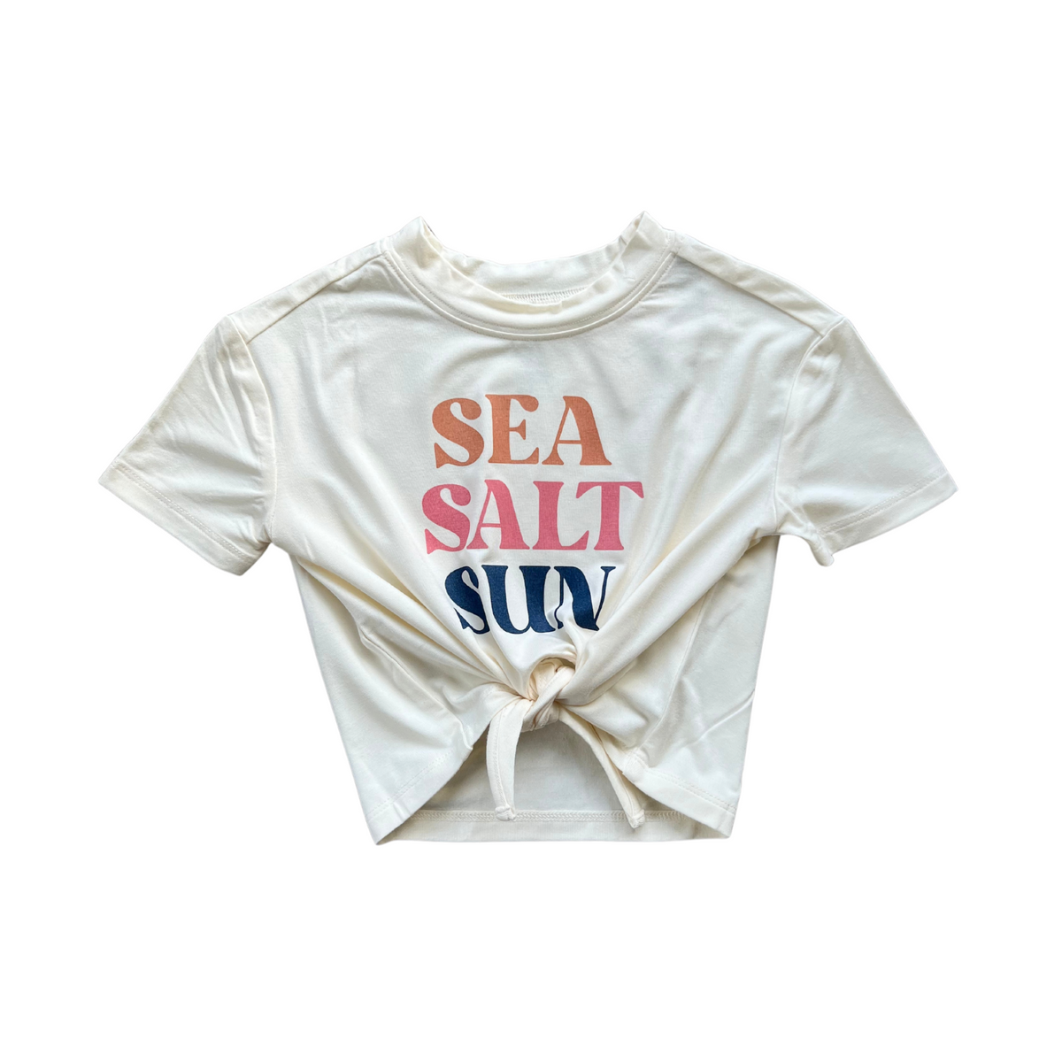 Girl's Tie Front Shirt