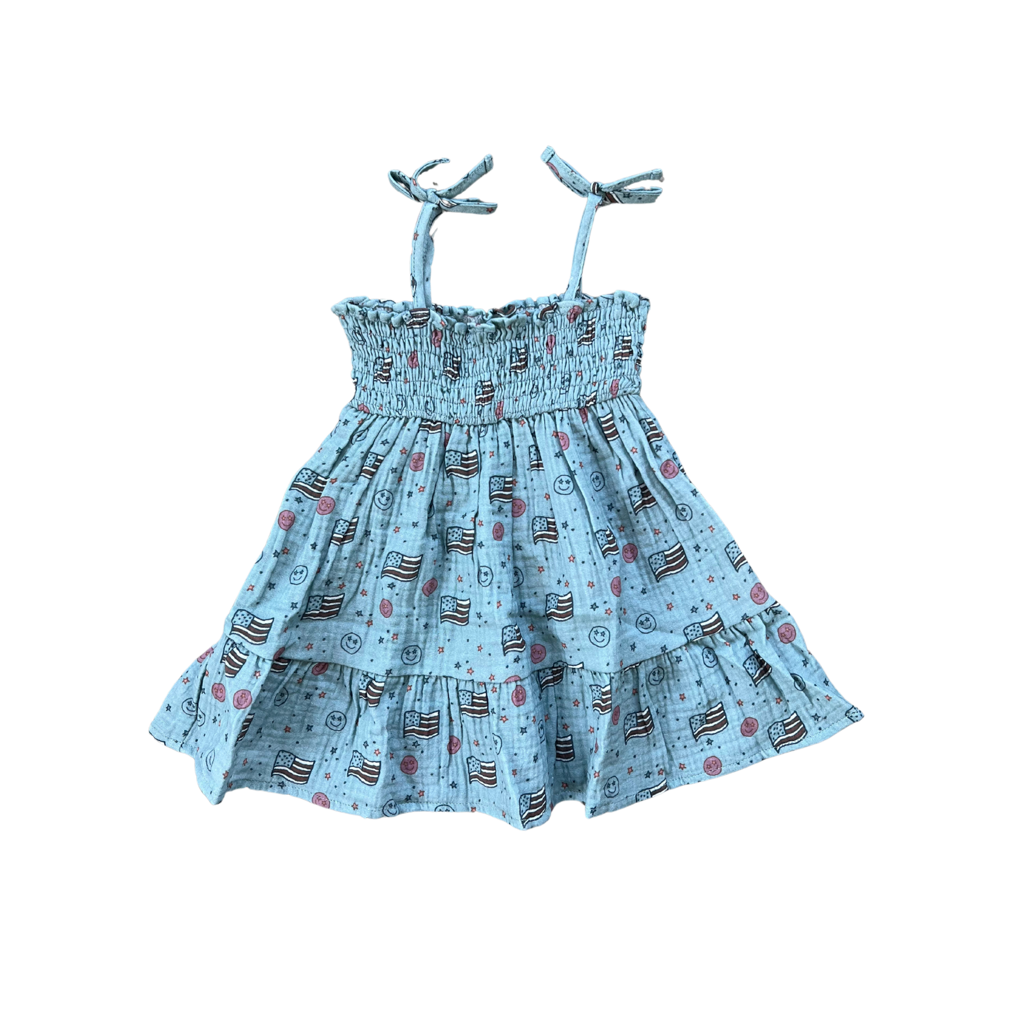 Tiered Mini Dress