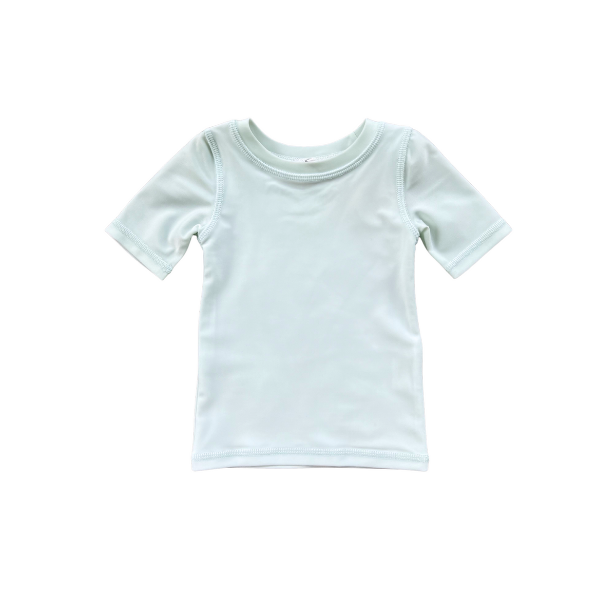 Short Sleeve Rash Guard Swim Shirt