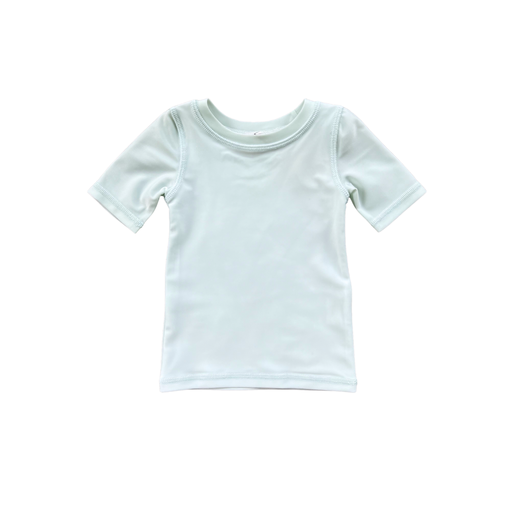 Short Sleeve Rash Guard Swim Shirt