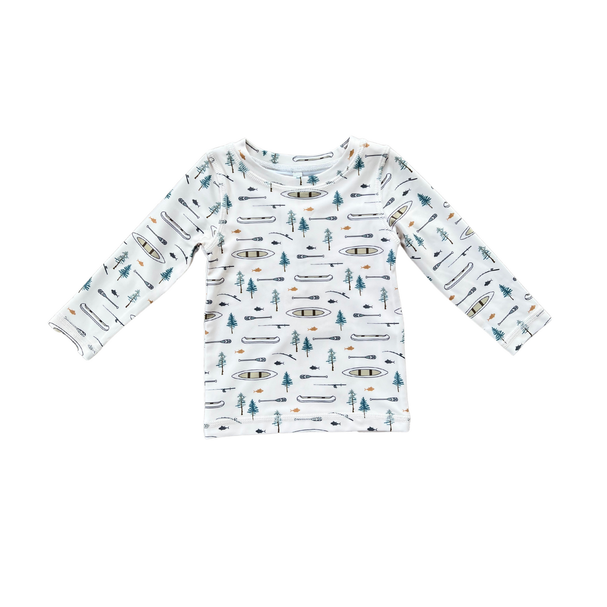Long Sleeve Rash Guard Swim Shirt