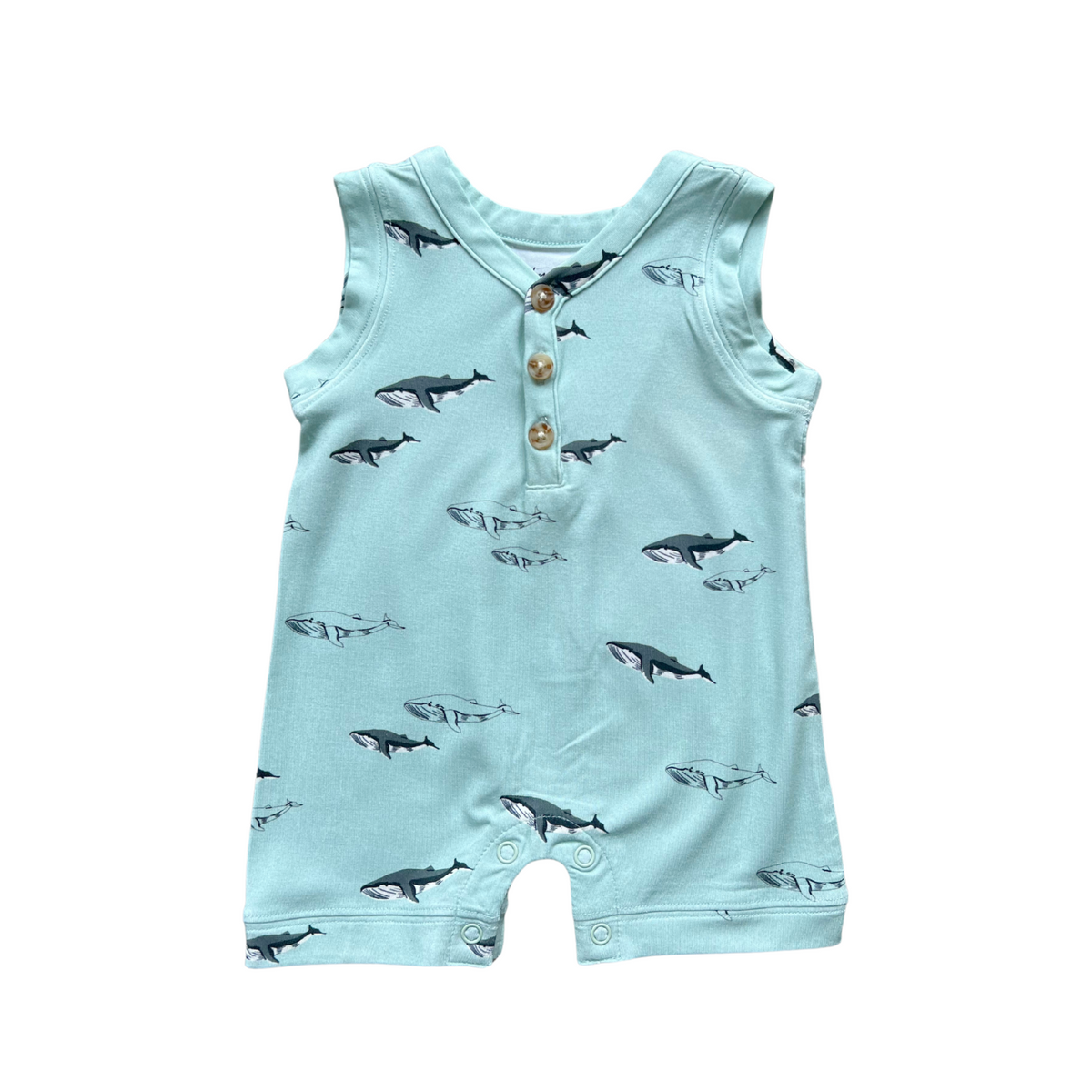Boy's Sleeveless Romper