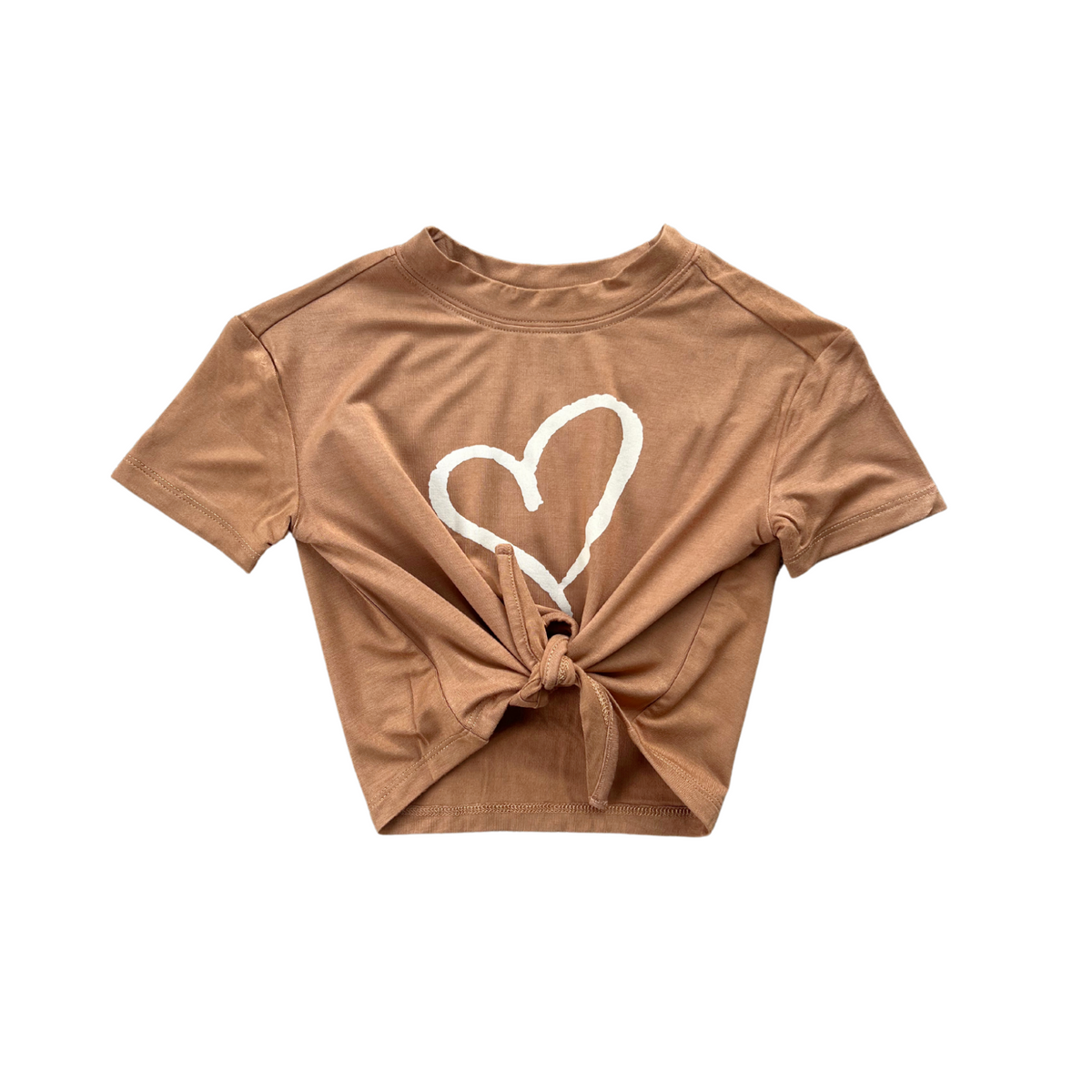 Girl's Tie Front Shirt