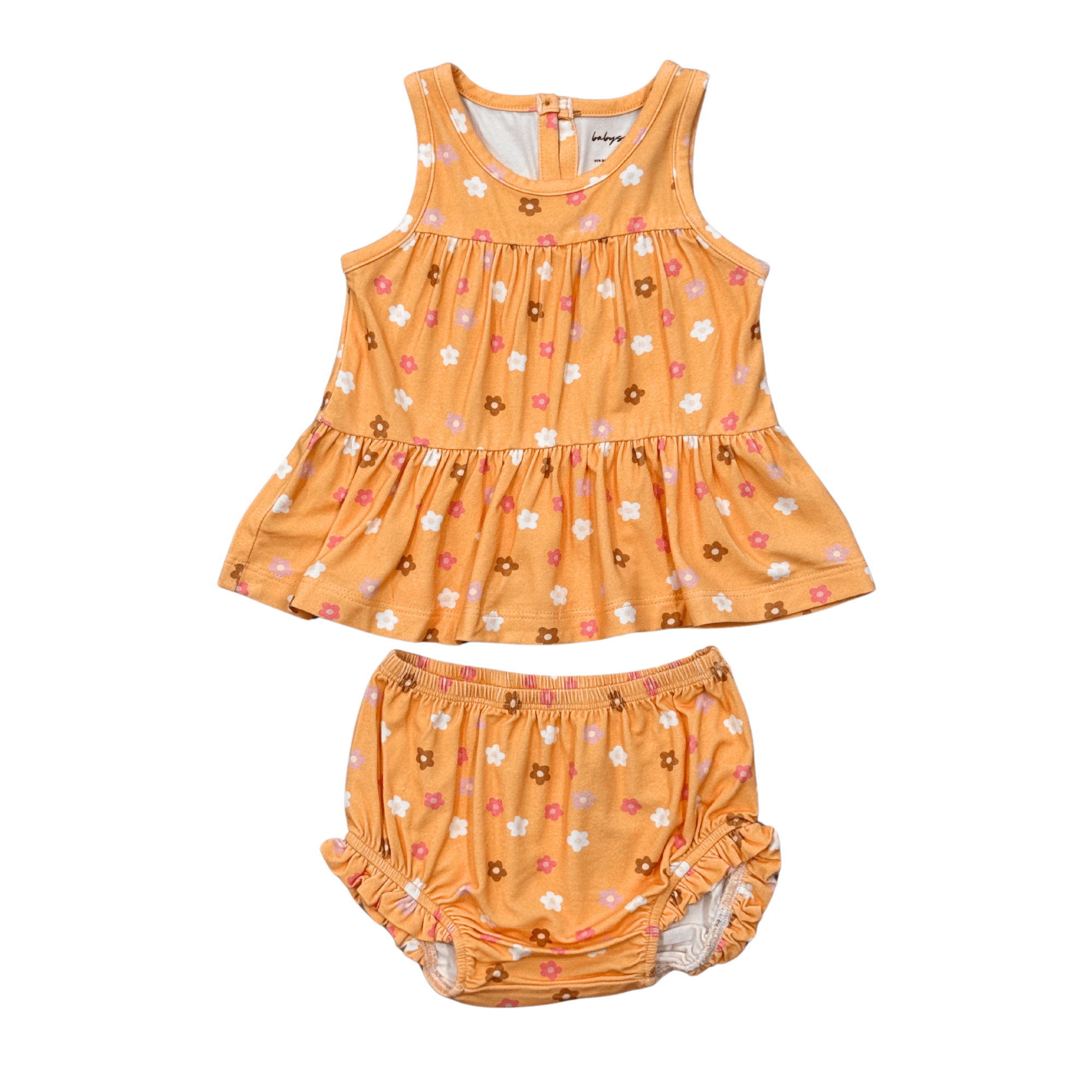 Baby Girl Double Peplum & Bloomer Set - babysprouts clothing company