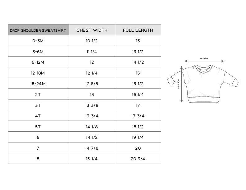 Drop-Shoulder Sweatshirt