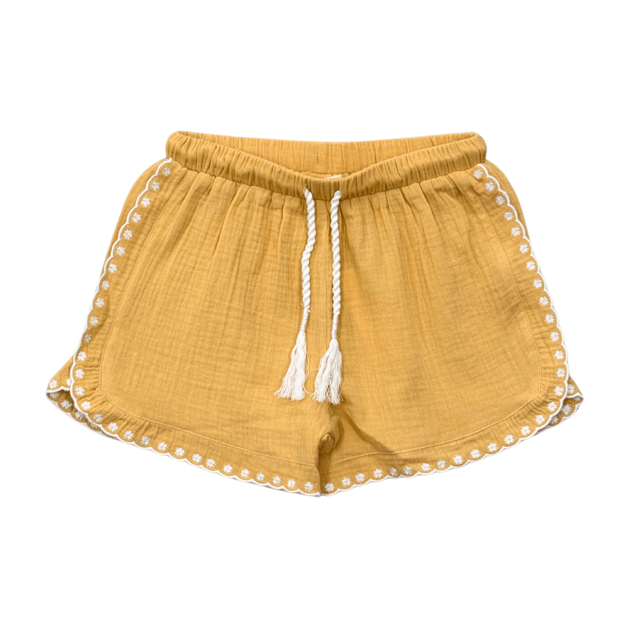 Embroidery Shorts - babysprouts clothing company
