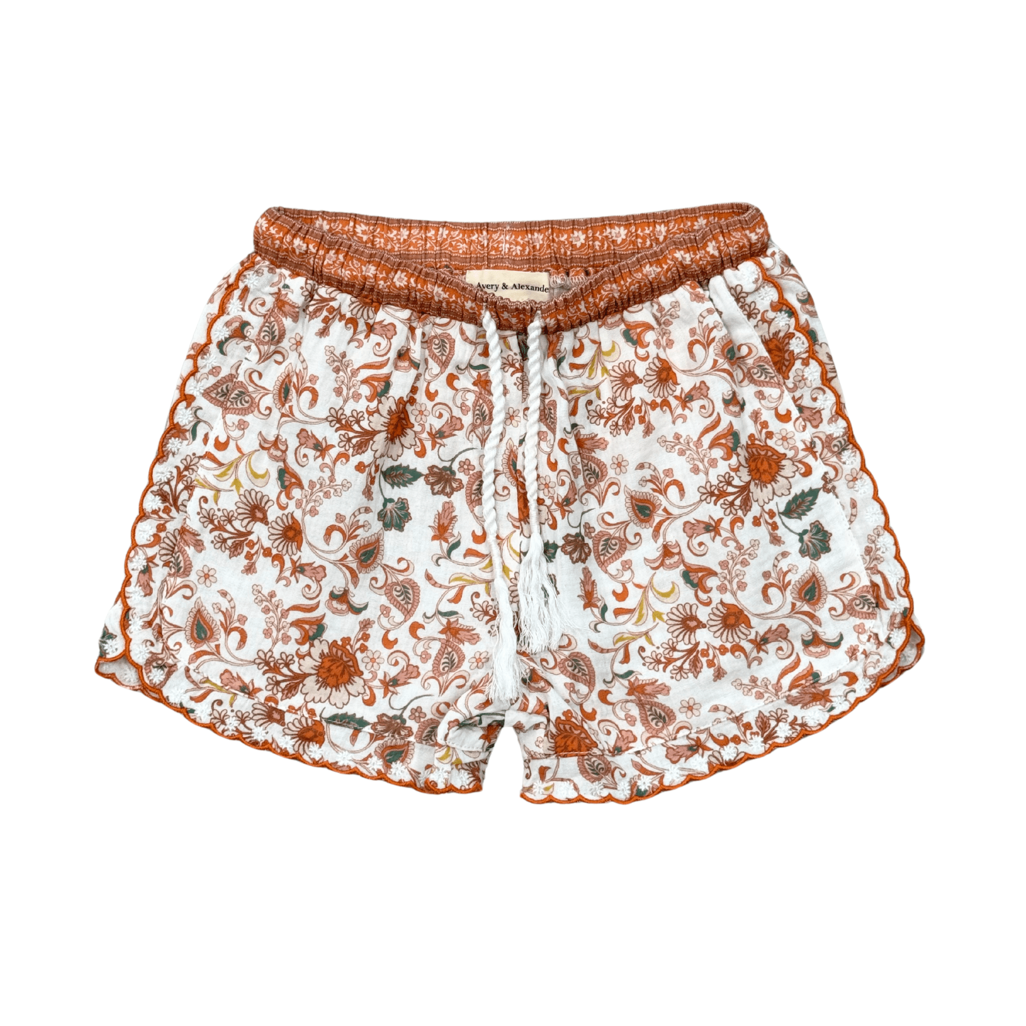 Embroidery Shorts - babysprouts clothing company
