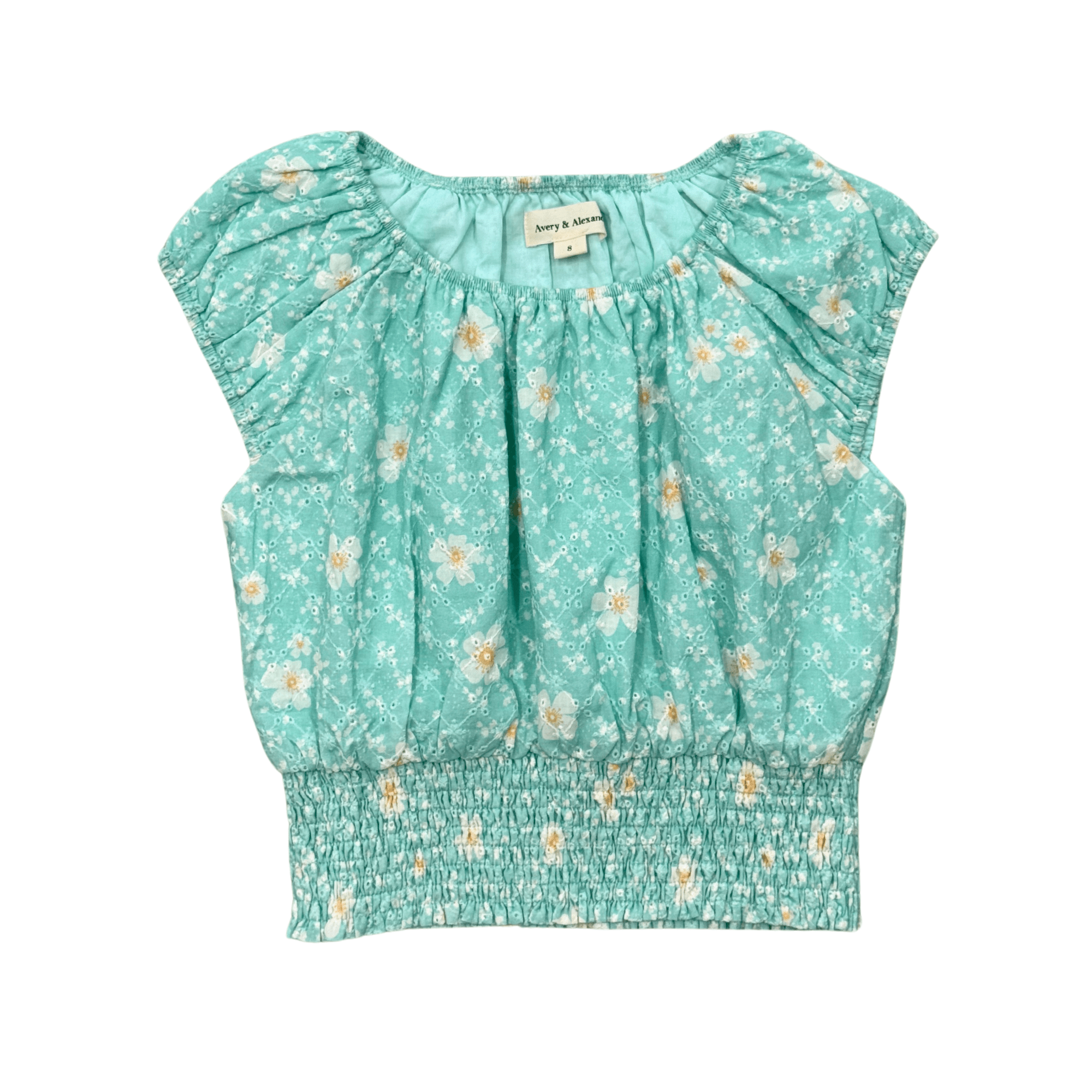 Eyelet Peasant Top - babysprouts clothing company