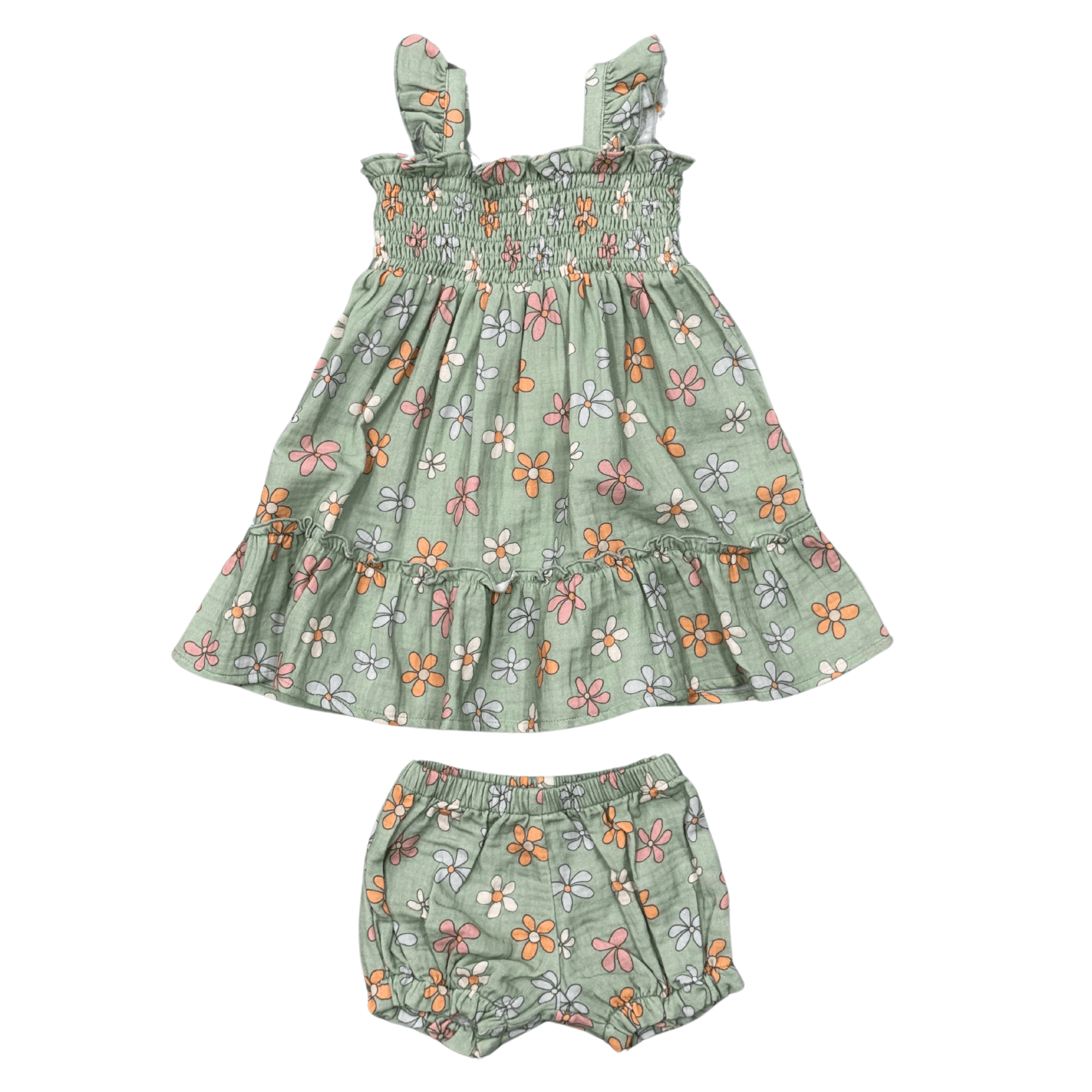 Baby Girl Flutter Dress Set - babysprouts clothing company