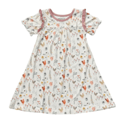 Girl's Night Gown - babysprouts clothing company