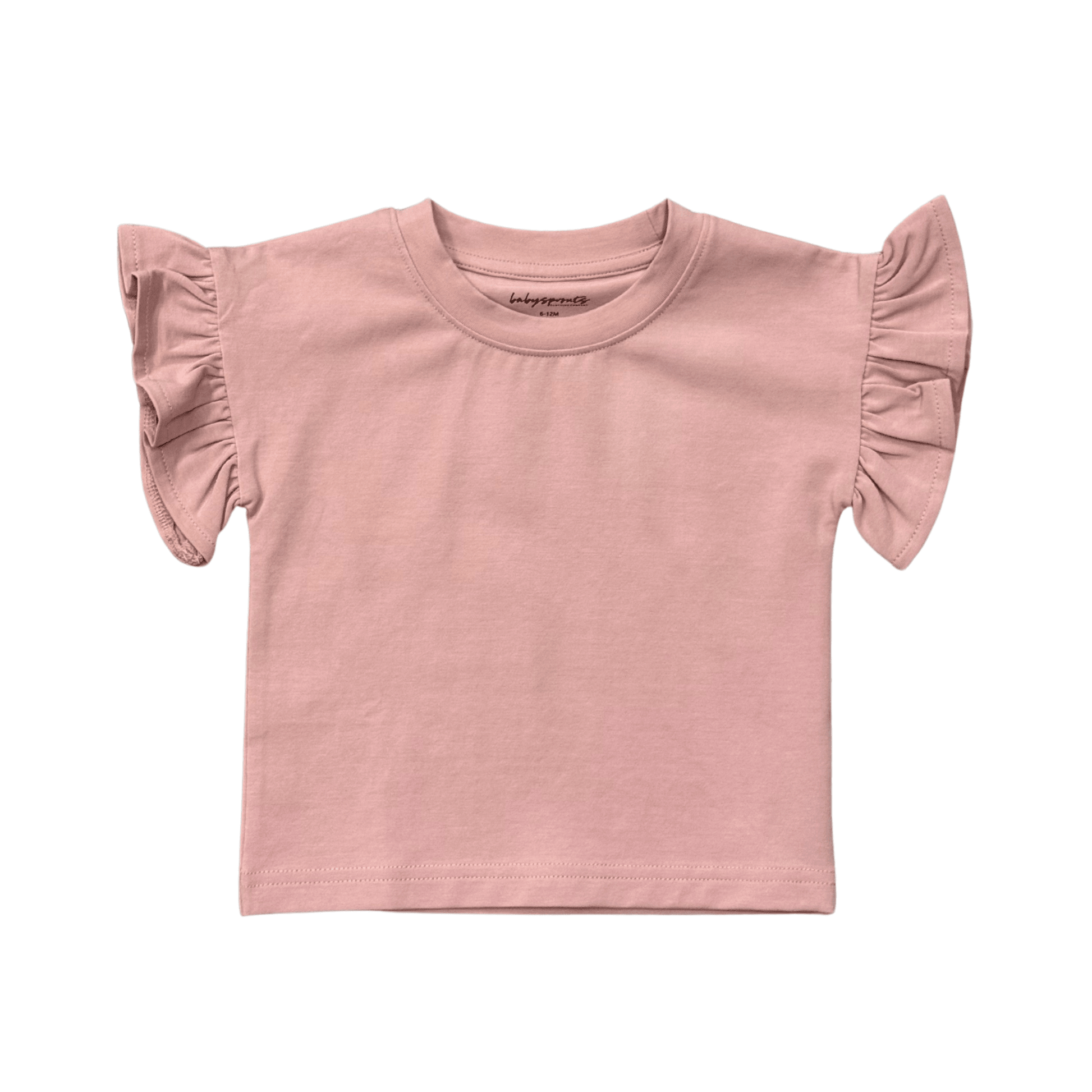 Girl's Ruffle Sleeve Top - babysprouts clothing company