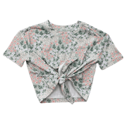 Girl's Tie Front Shirt - babysprouts clothing company