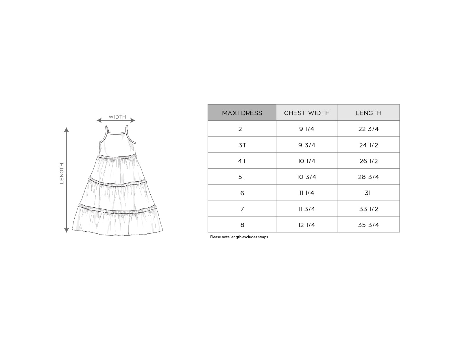 Girl's Maxi Dress - babysprouts clothing company