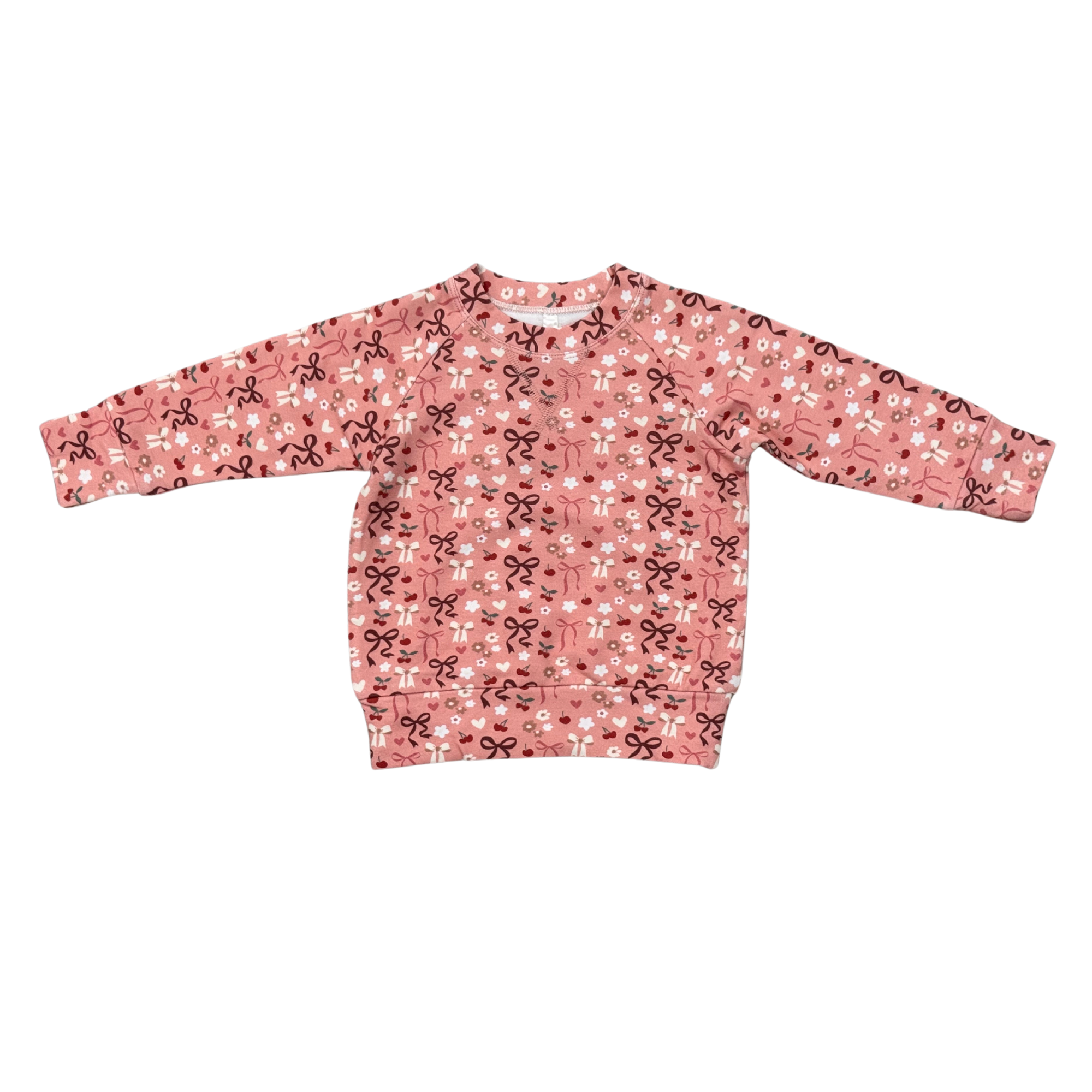 Girl's Raglan Sweatshirt