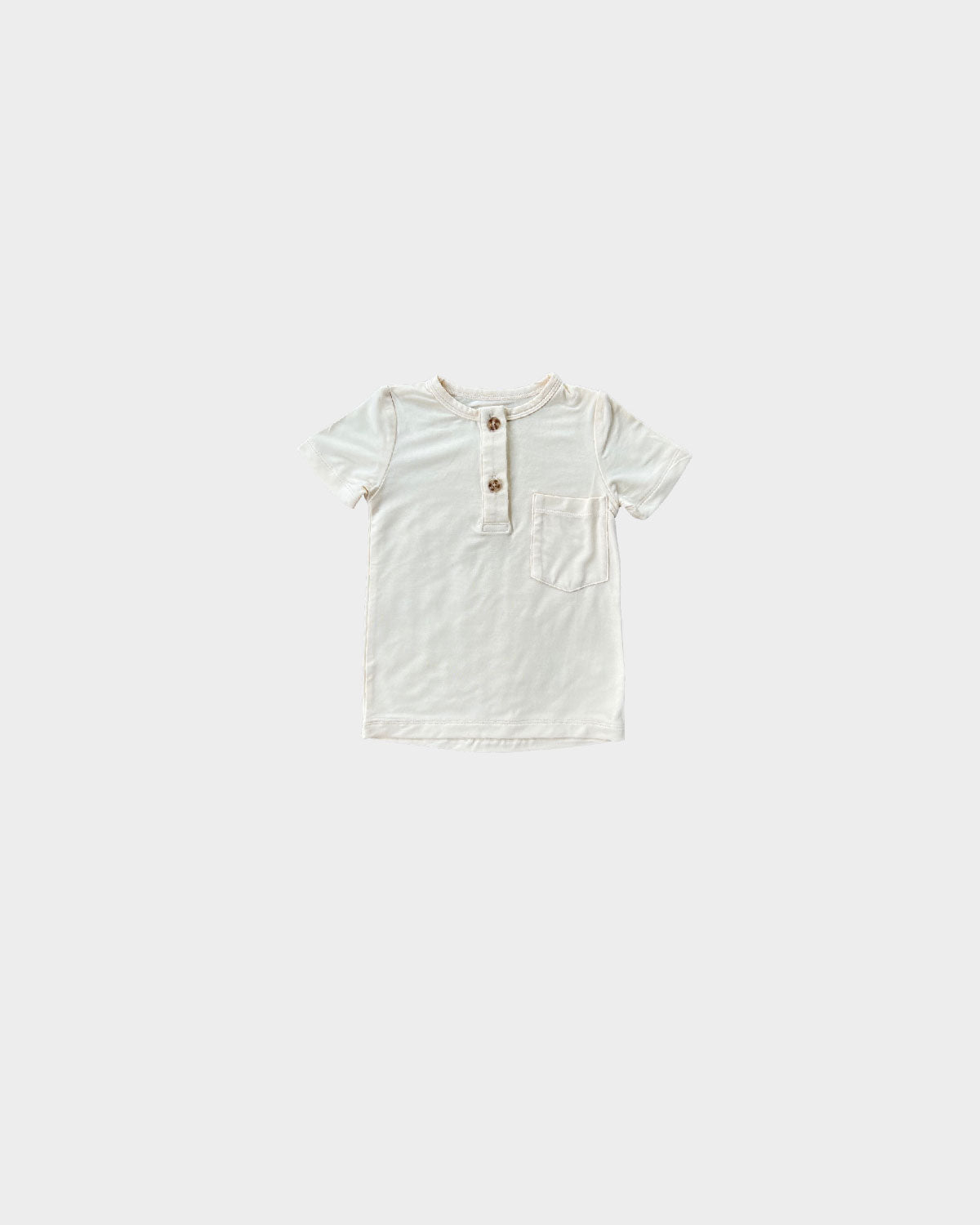 Boy's Short Sleeve Henley Shirt