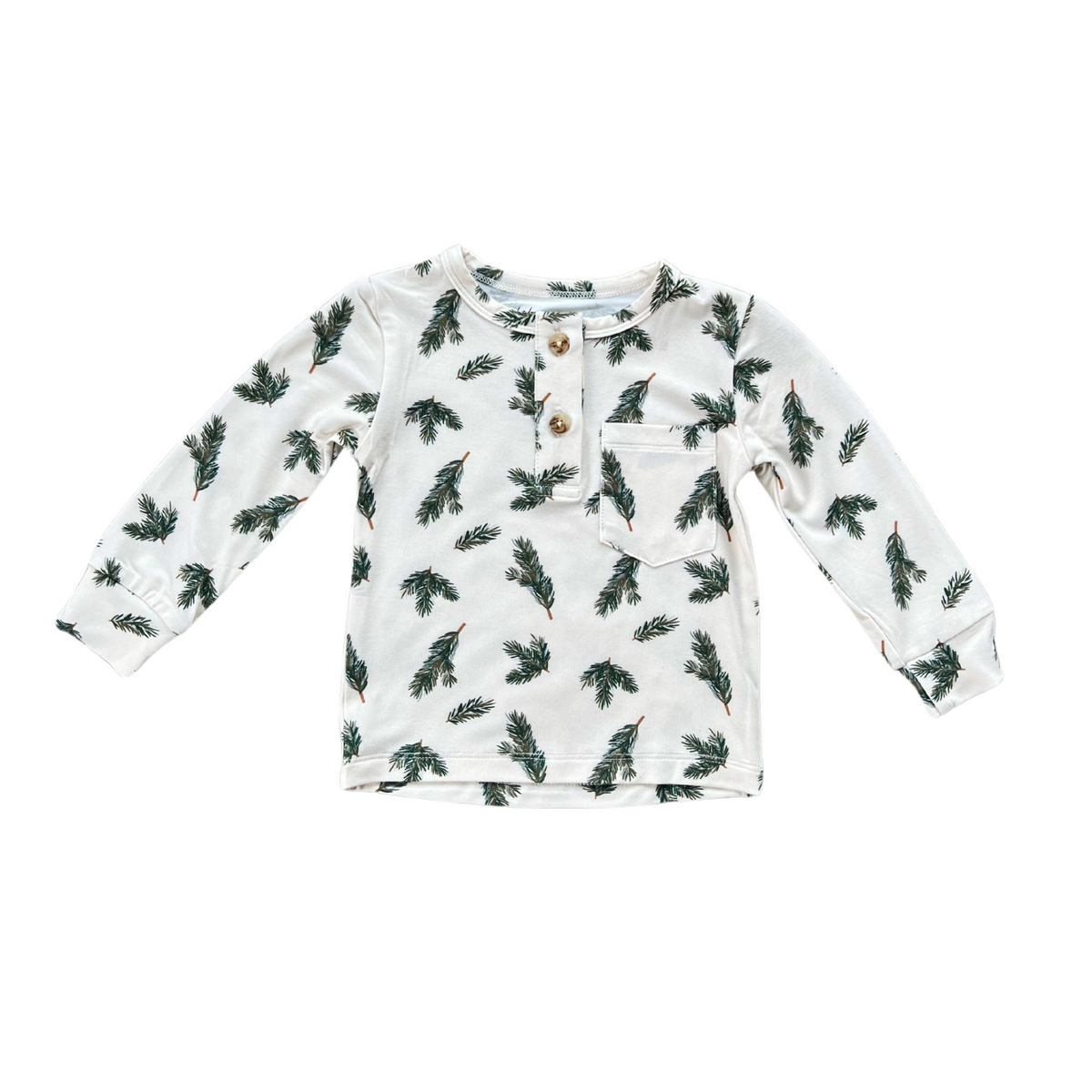 Long Sleeve Henley Shirt