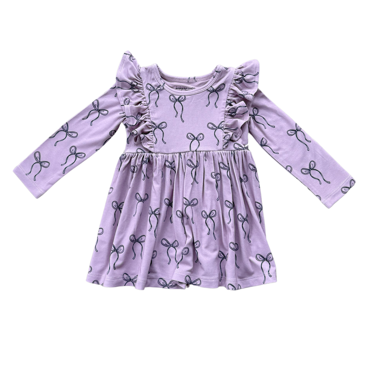 Long Sleeve Ruffle Dress
