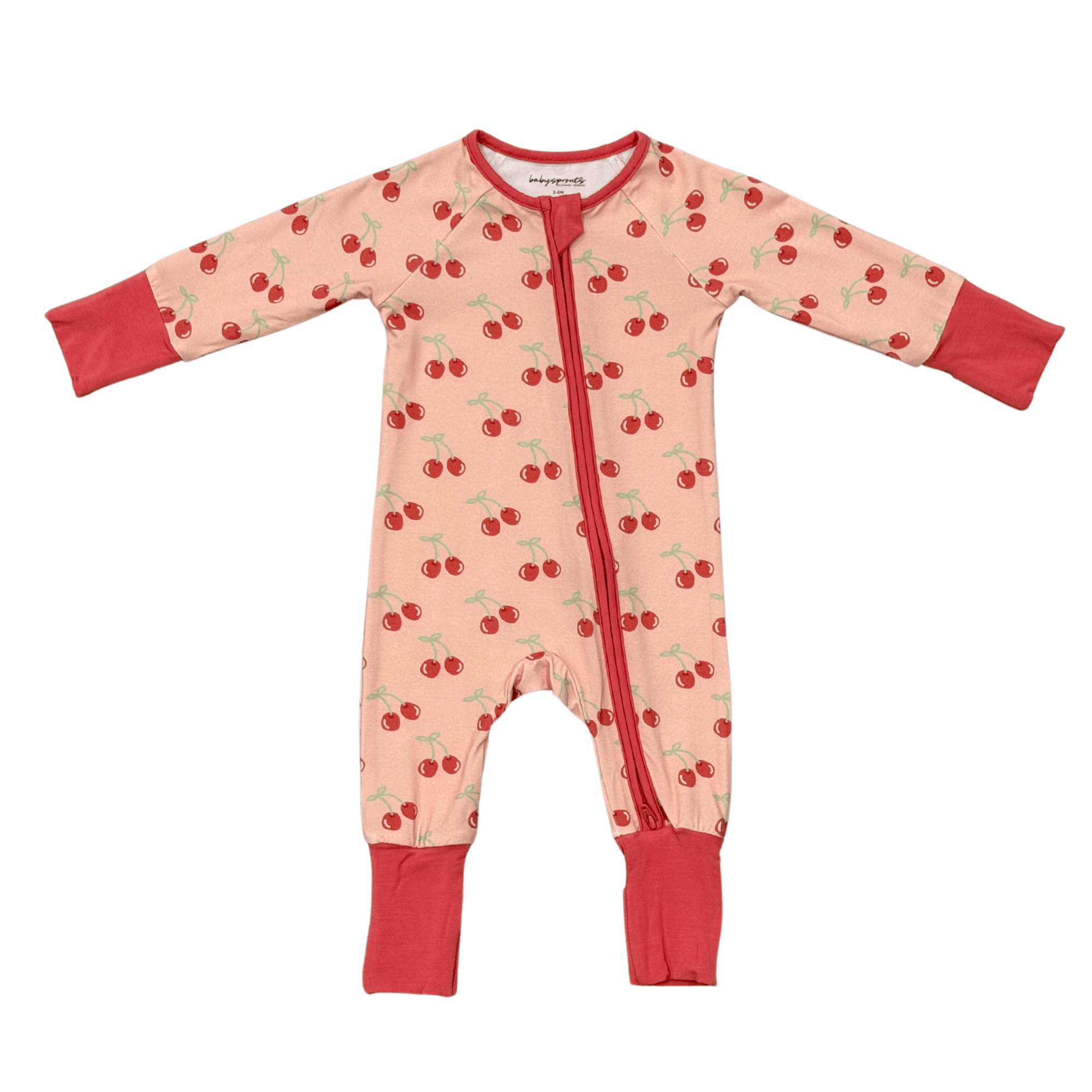 Baby Long Sleeve Zip Romper - babysprouts clothing company