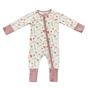 Long Sleeve Zip Romper - babysprouts clothing company