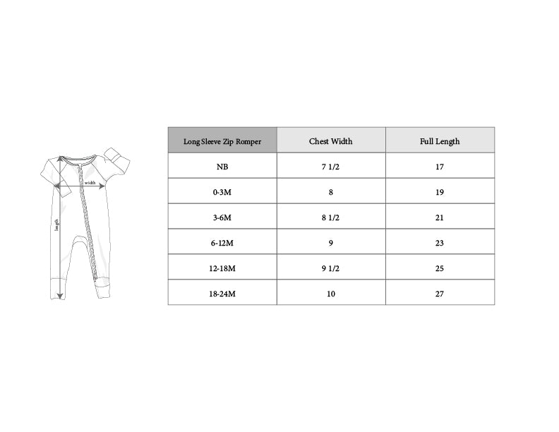 Long Sleeve Zip Romper