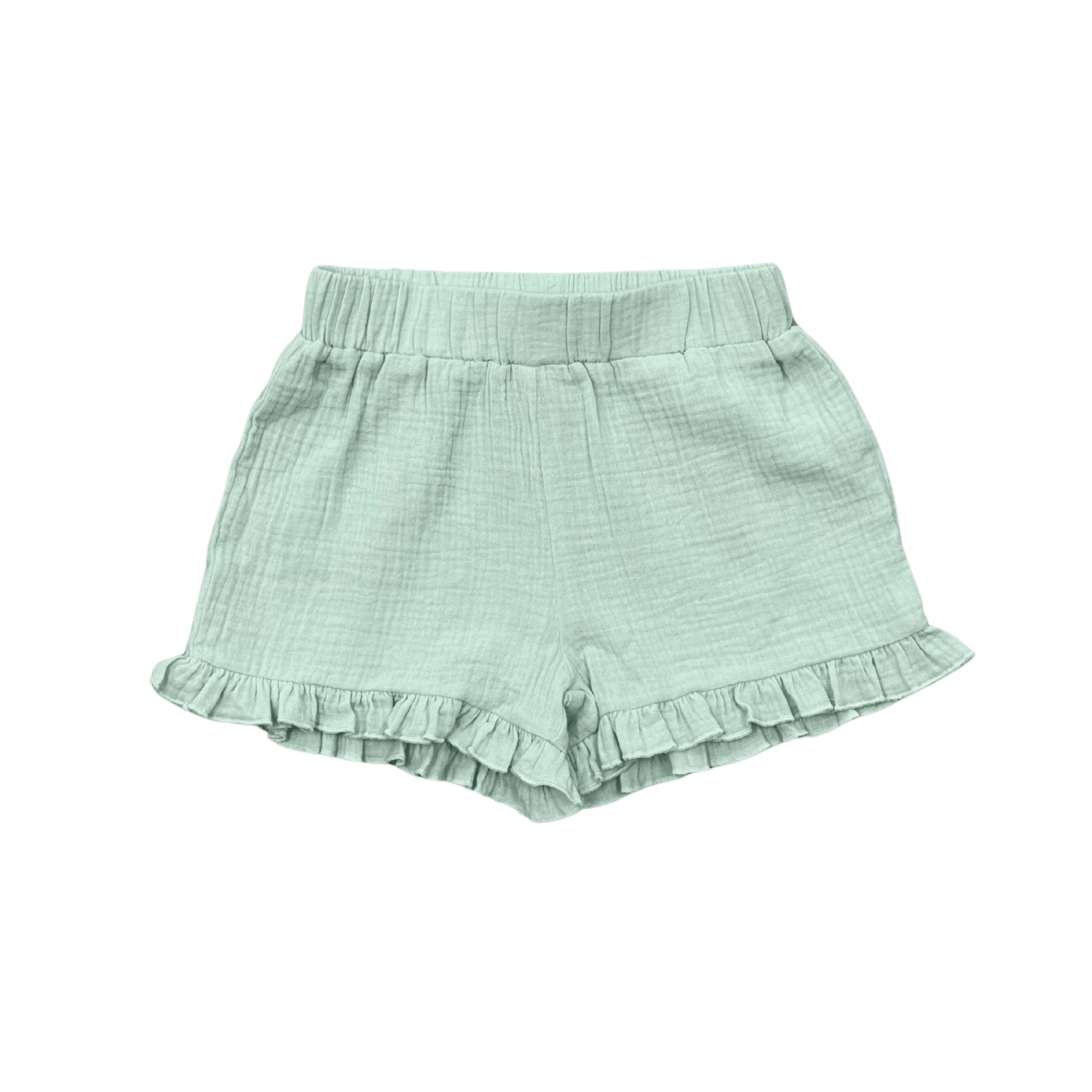 Ruffle Gauze Shorts - babysprouts clothing company