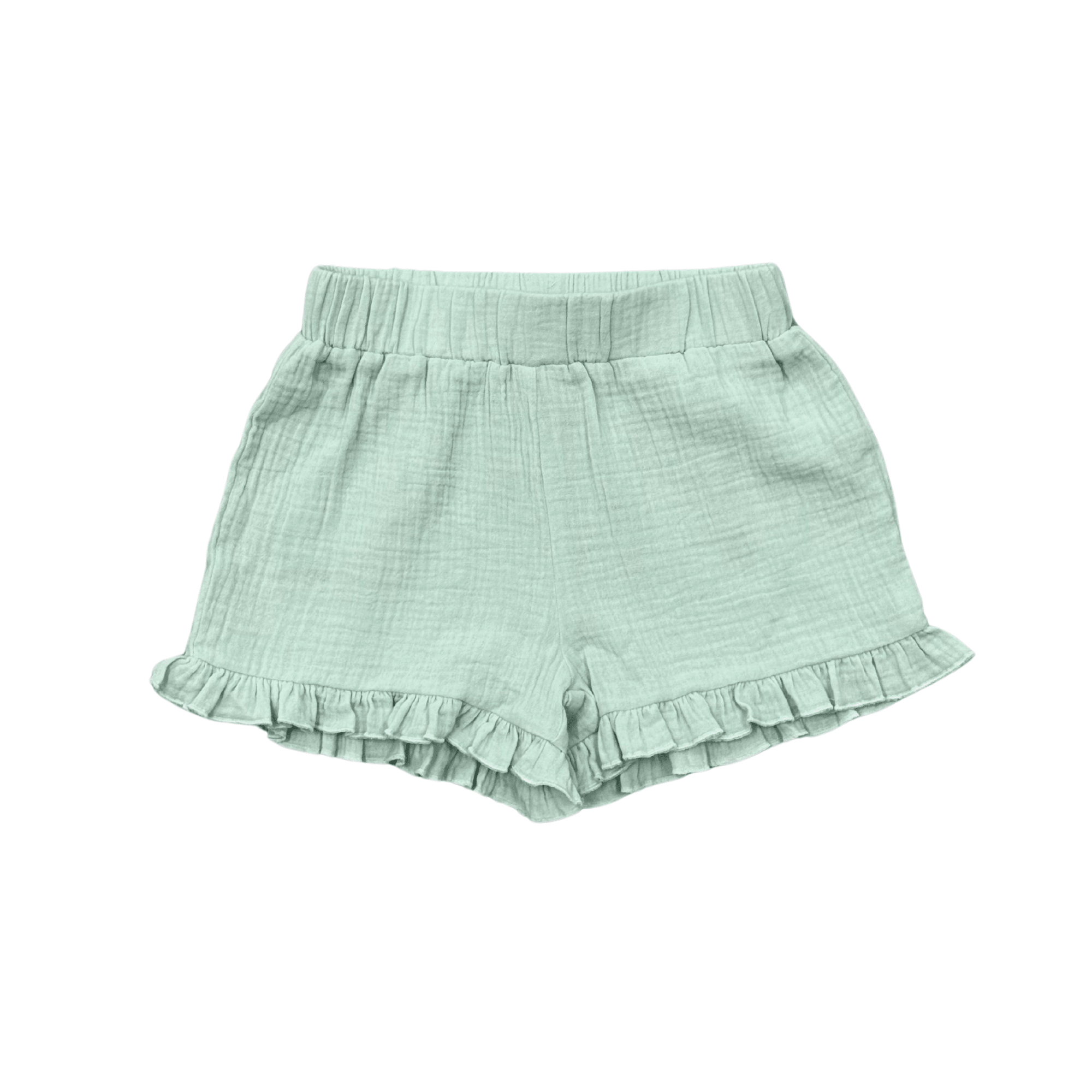 Ruffle Gauze Shorts - babysprouts clothing company