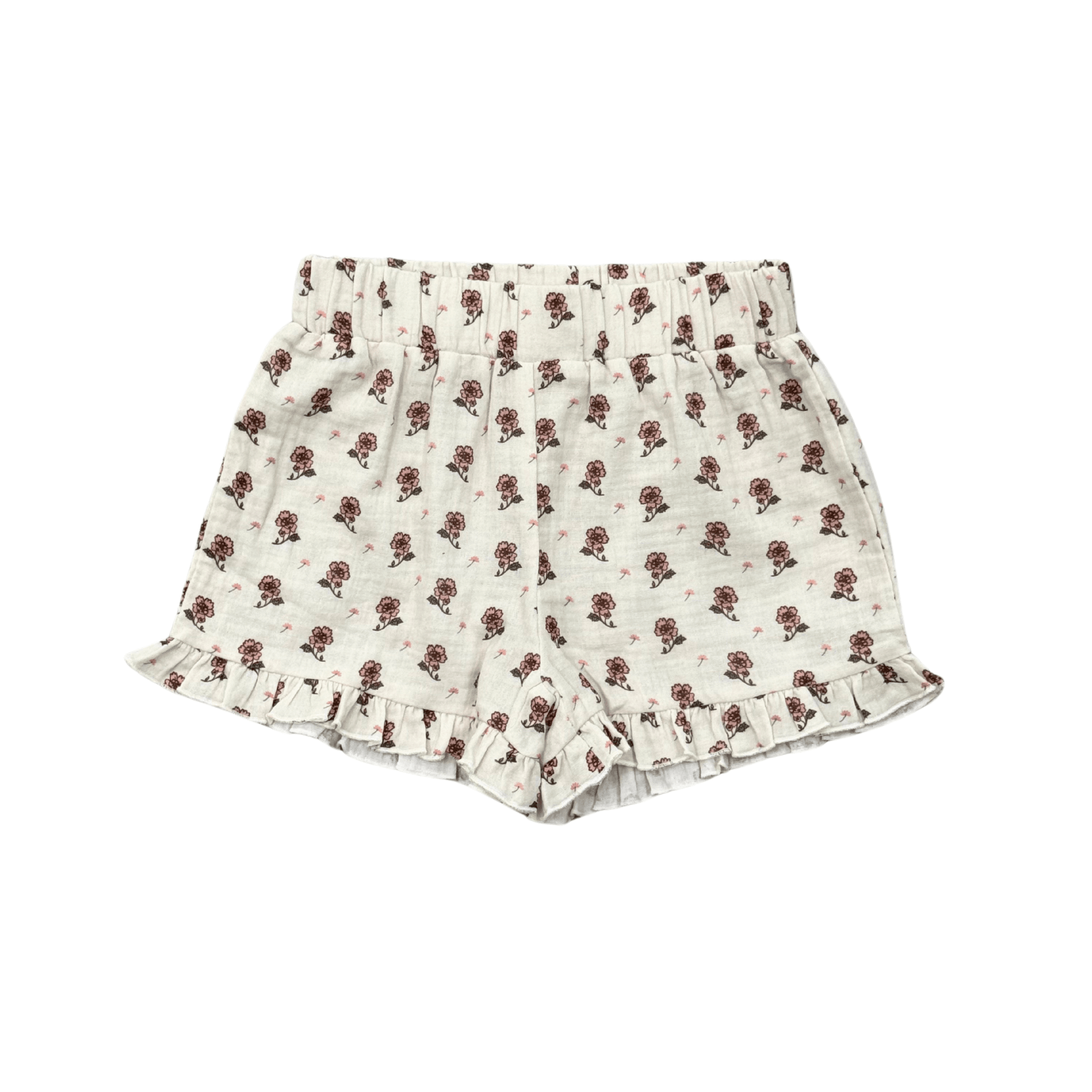 Ruffle Gauze Shorts - babysprouts clothing company