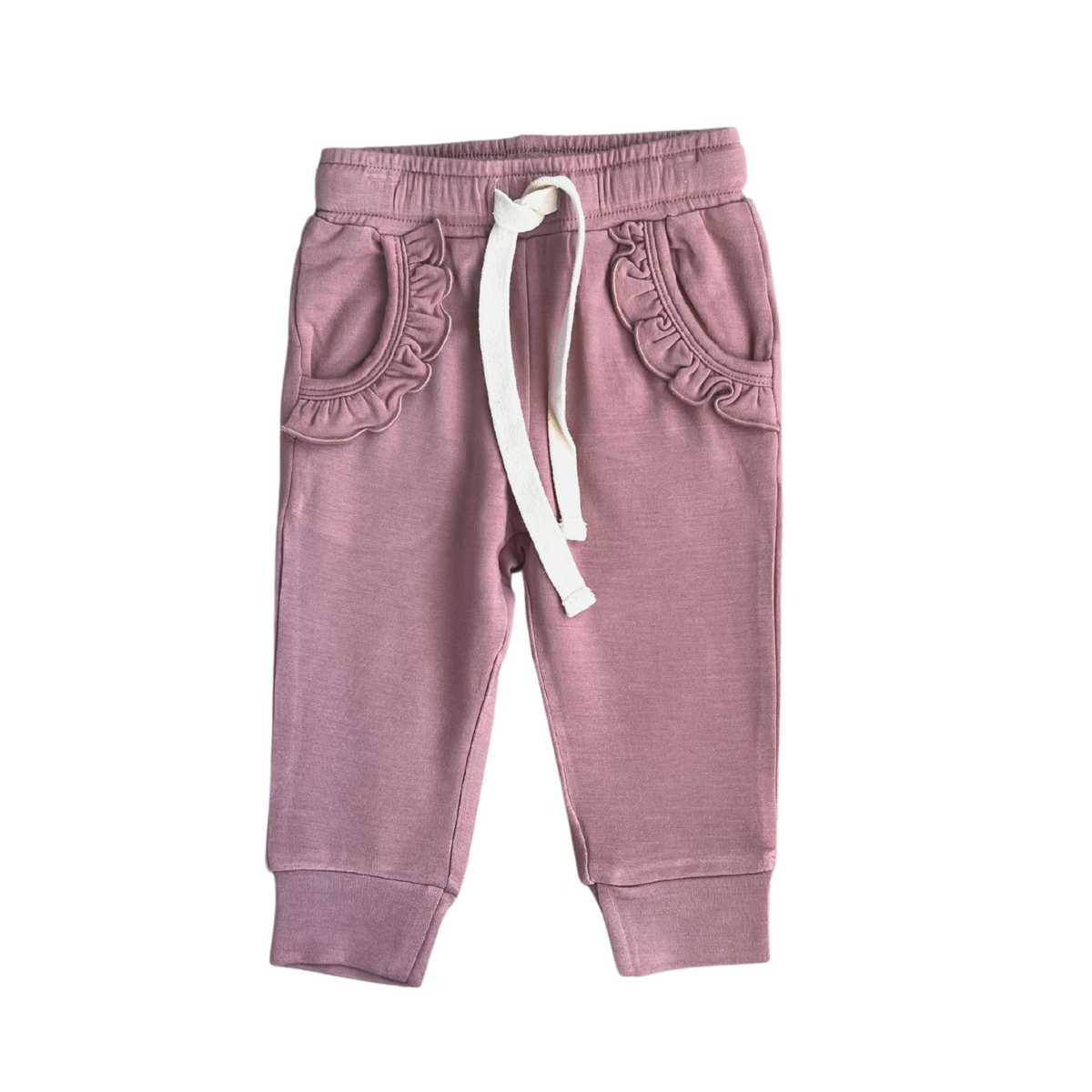 Girl's Ruffle Joggers