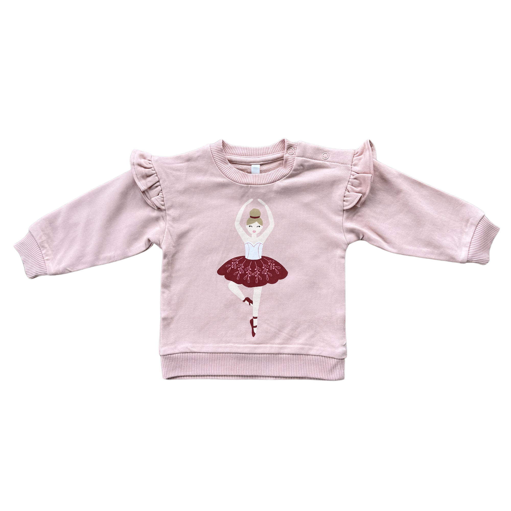 Ruffle Sweatshirt