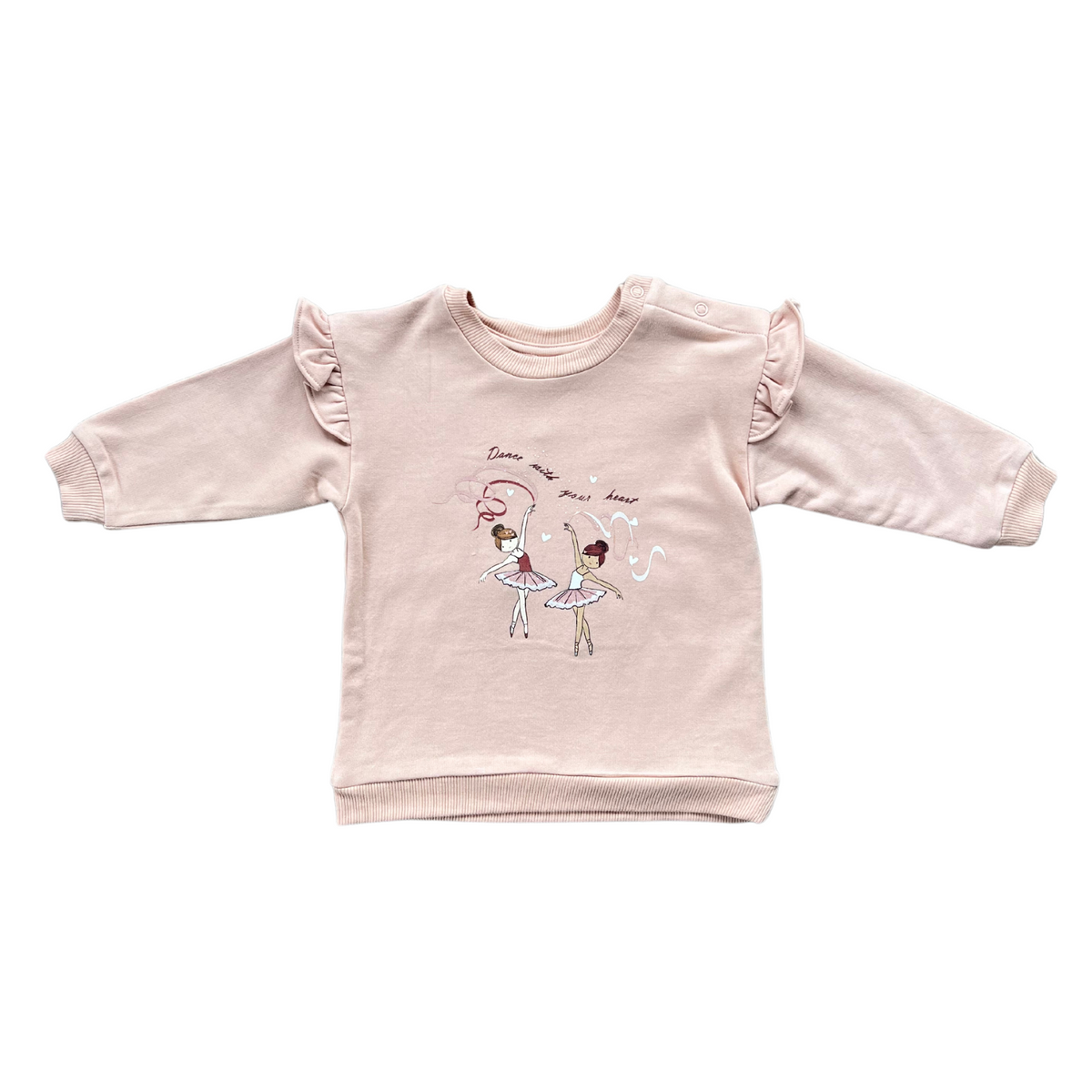 Ruffle Sweatshirt
