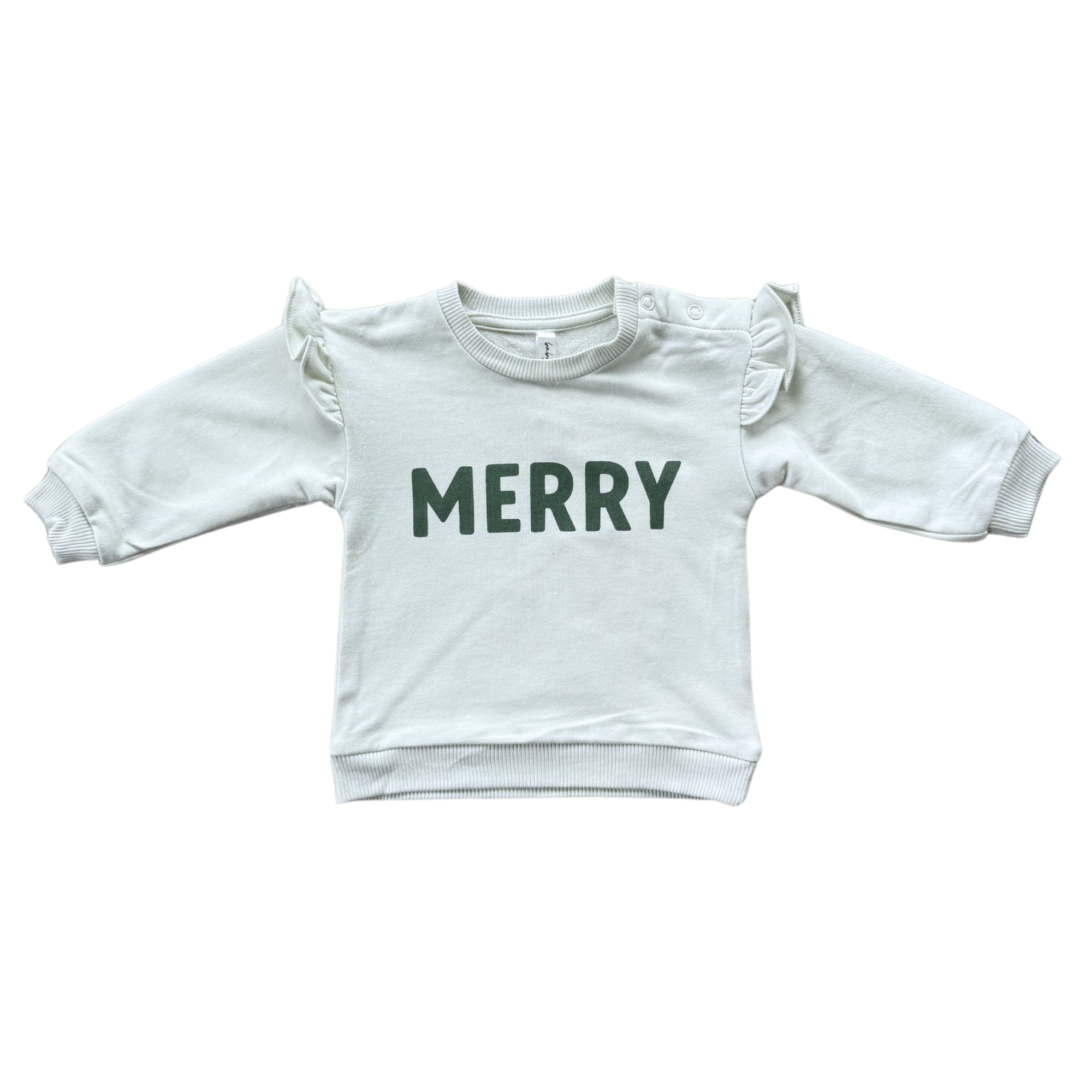 Ruffle Sweatshirt