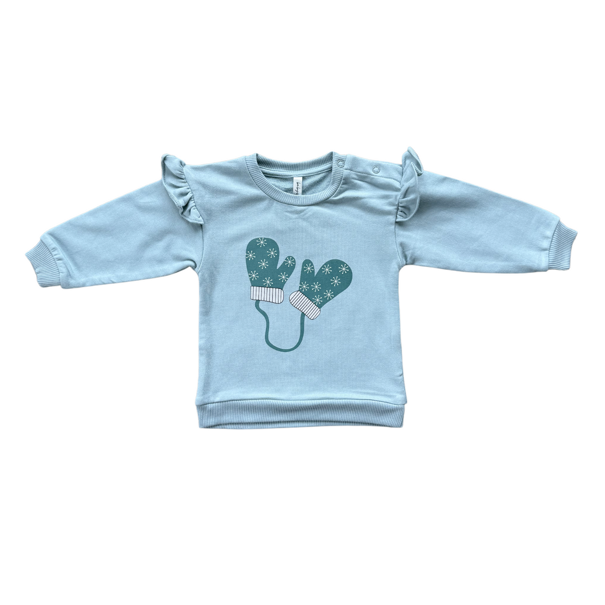 Ruffle Sweatshirt