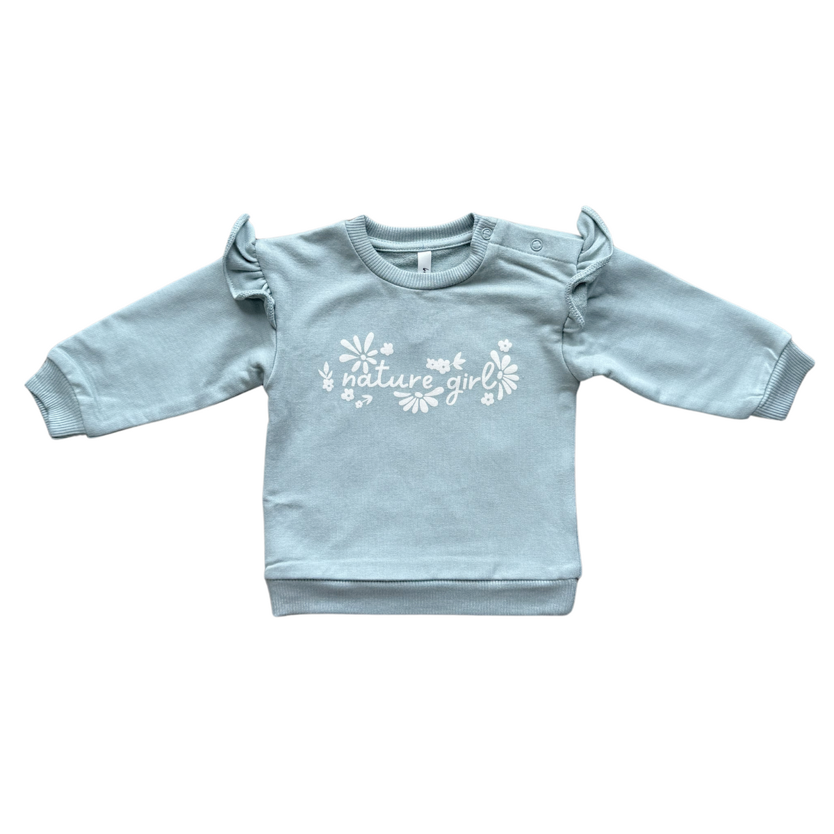 Ruffle Sweatshirt