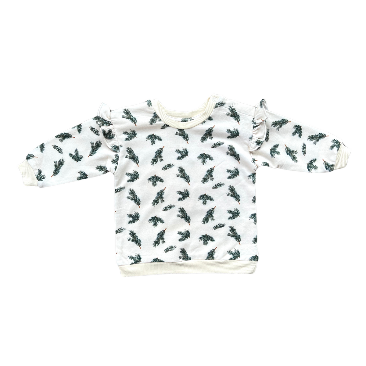 Ruffle Sweatshirt