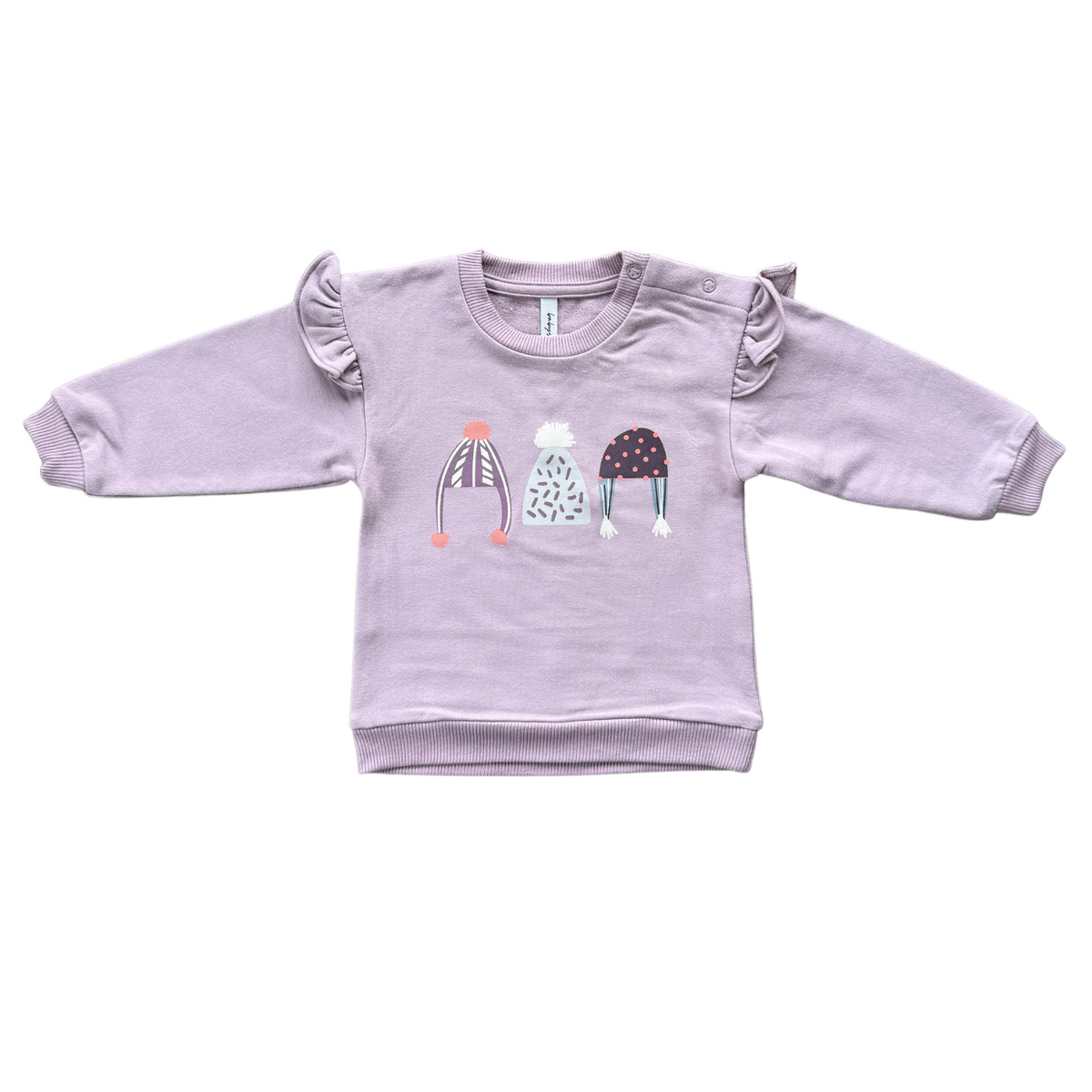 Ruffle Sweatshirt