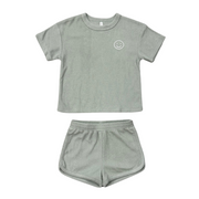 Short Sleeve Cotton Terry Set