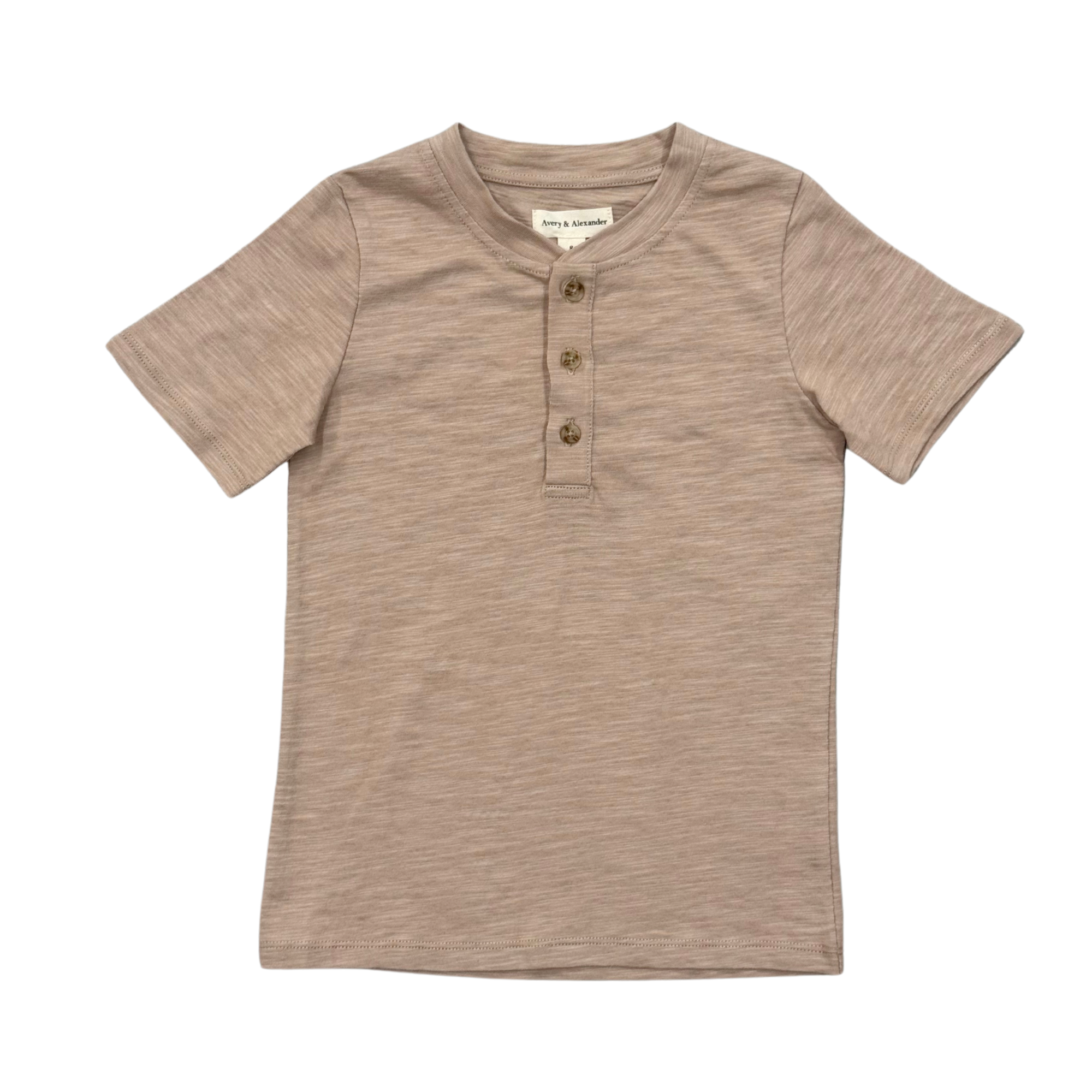 Short Sleeve Henley Shirt