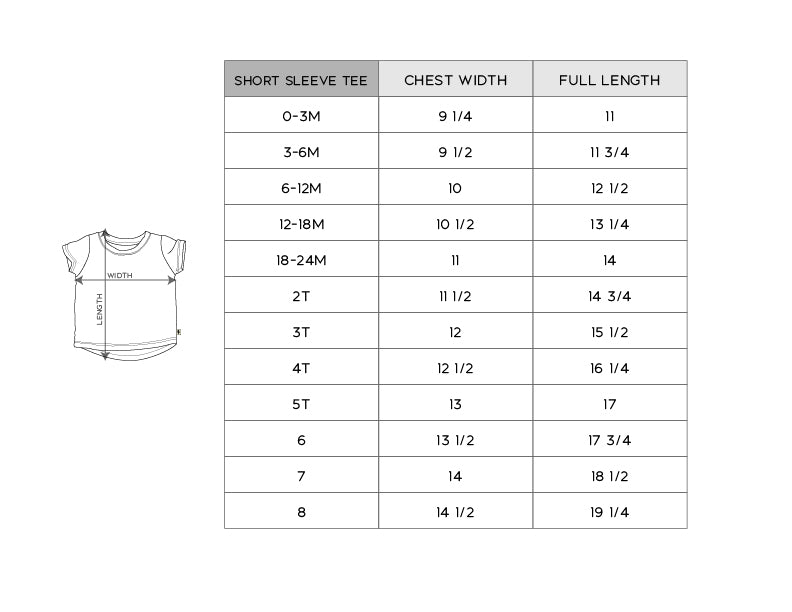 Boy's Short Sleeve Tee