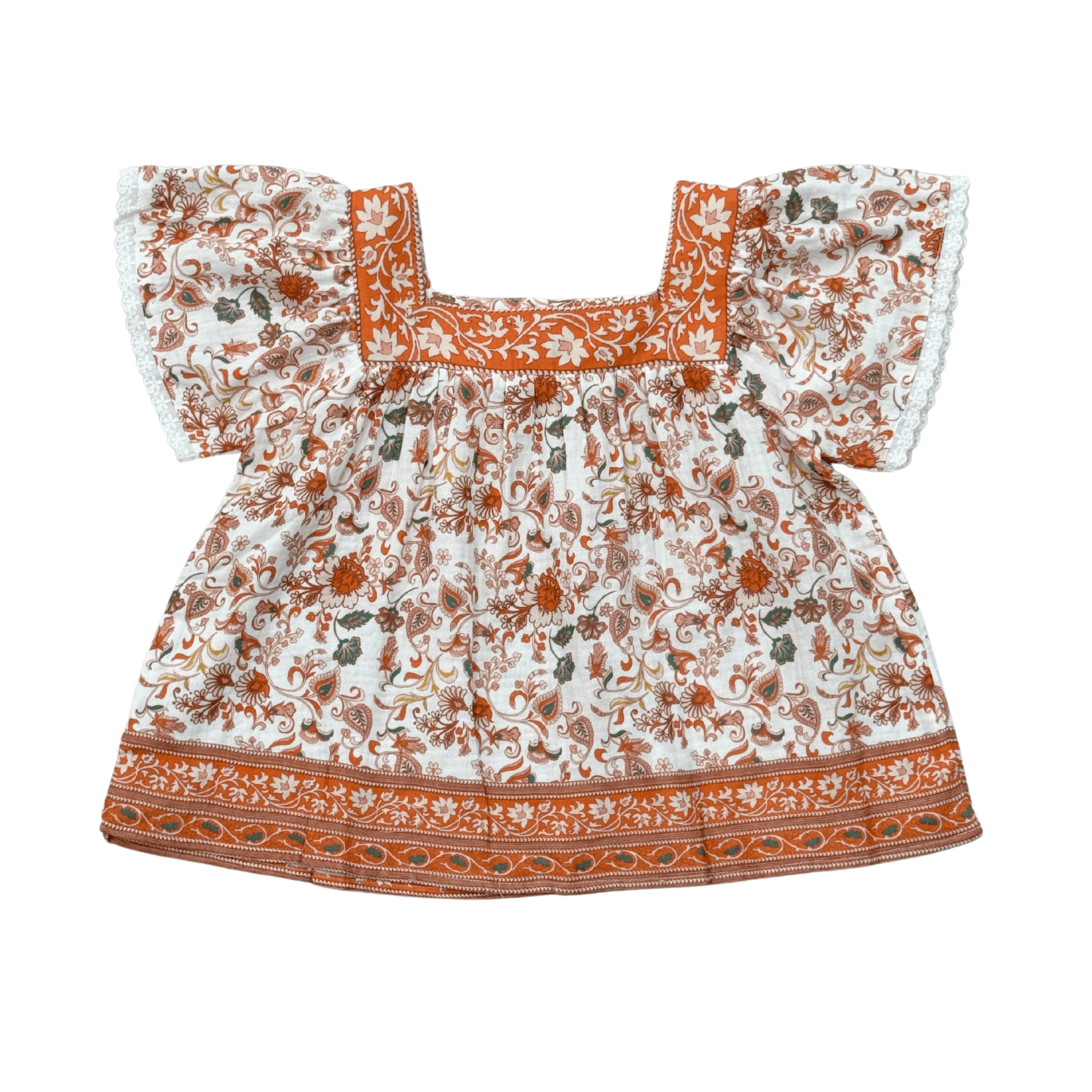 Square Neck Peasant Top - babysprouts clothing company