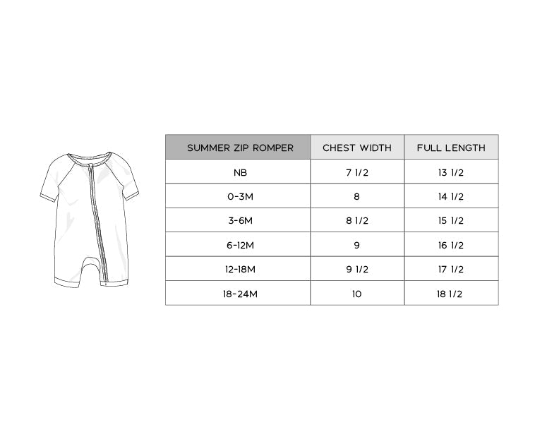 Summer Zip Romper
