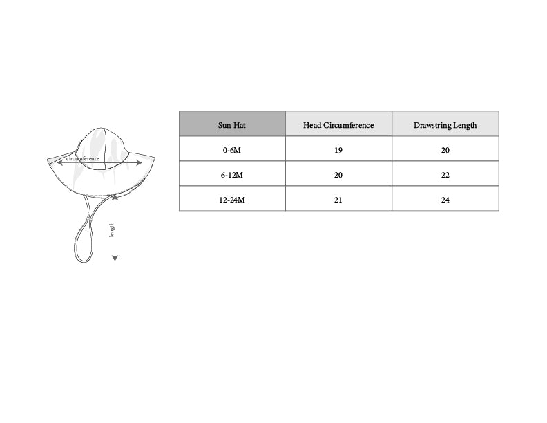 Sun Hat - babysprouts clothing company