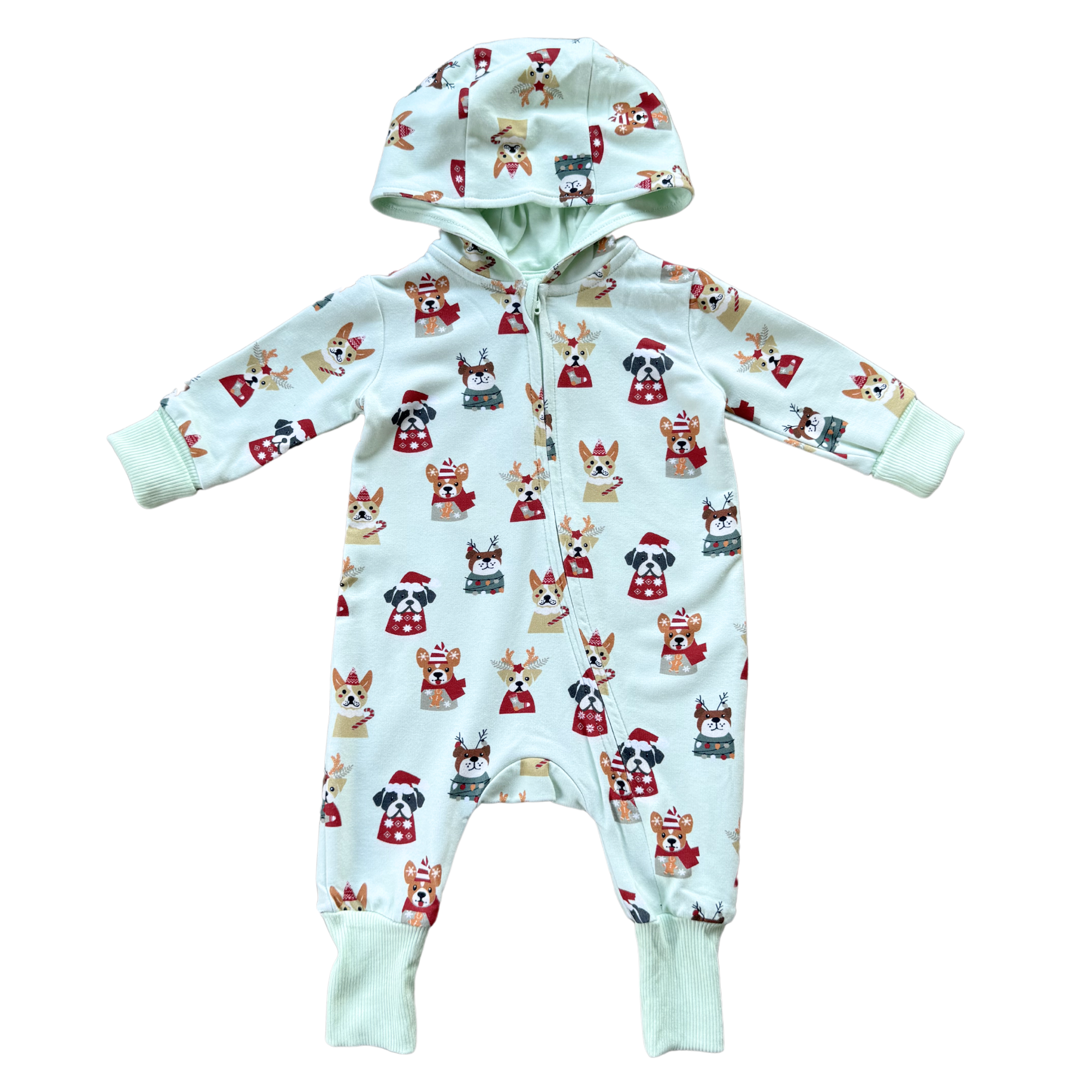 Terry Zip Romper