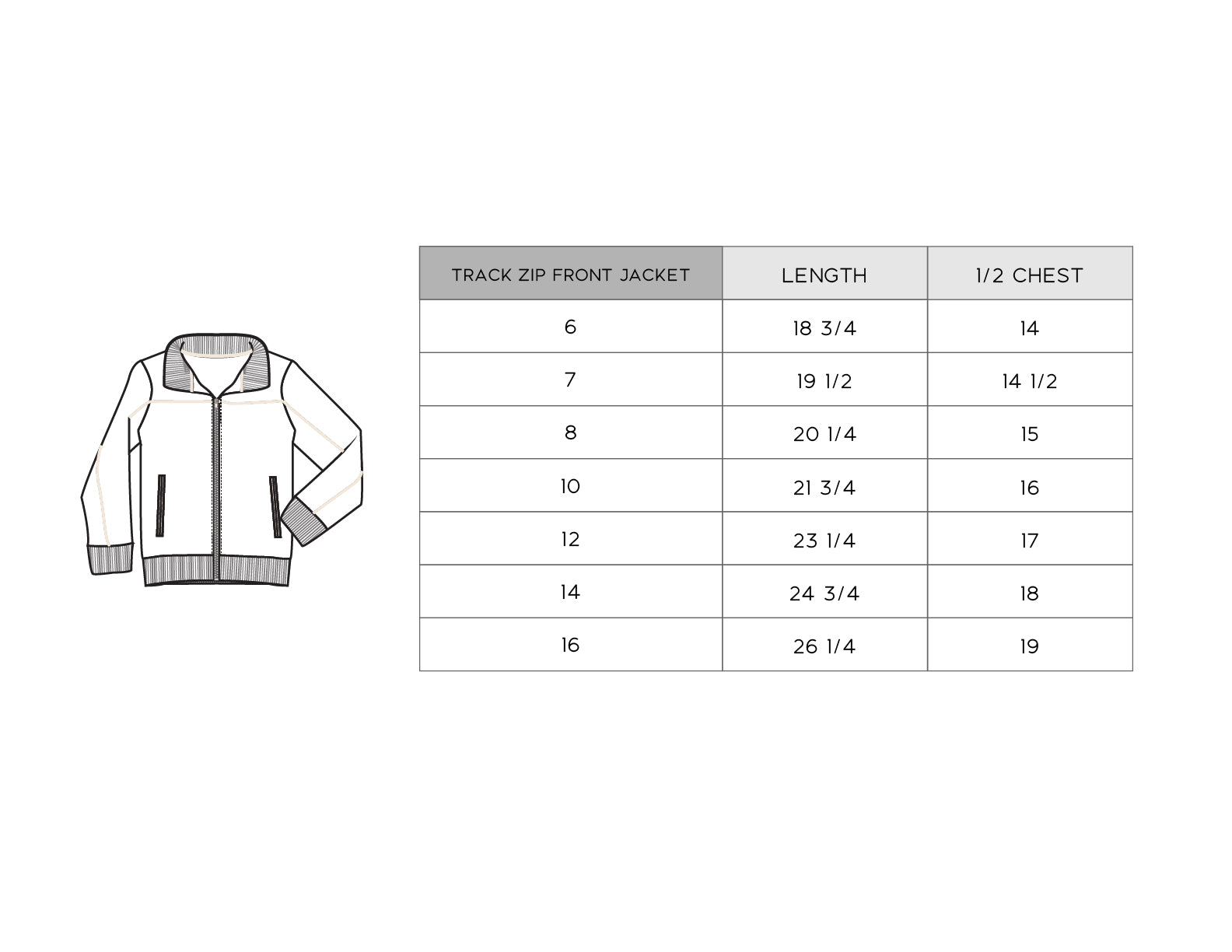 Track Zip Front Jacket